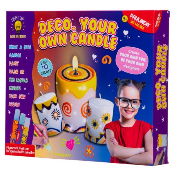 

Набор для творчества Paulinda Light up with pleasure «Декорирование свечей» (PL-899550)