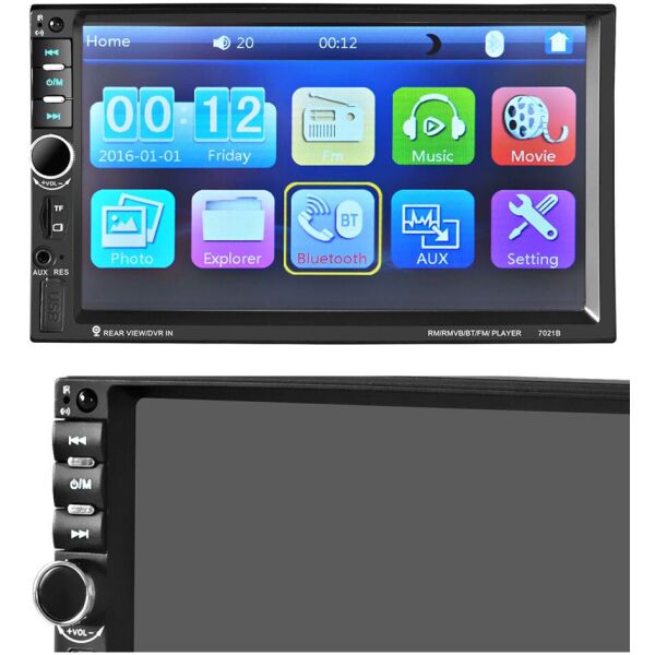 

Автомагнитола в стиле Pioneer 7012B 2DIN с пультом