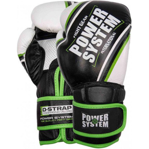 

Перчатки боксерские PowerSystem PS 5006 Contender Black/Green Line 14 унций (PS-5006_14 oz_Black/Green)