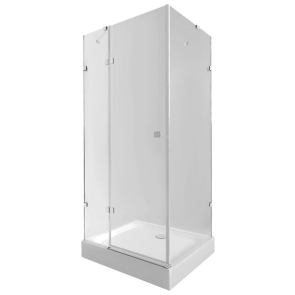 

Набор Qtap душевая кабина Capricorn CRM1018RC6 Clear + поддон Unirect 301815