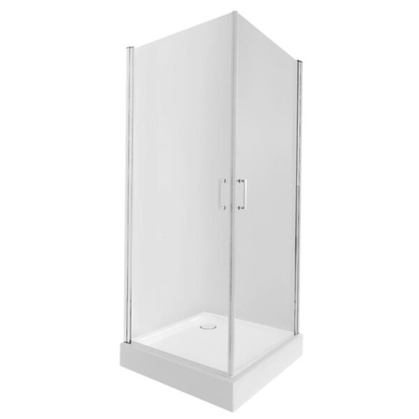 

Набор Qtap душевая кабина Gemini CRM1099SC6 Clear + поддон Unisquare 309915