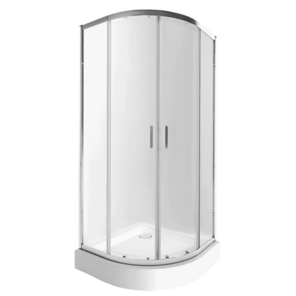 

Набор Qtap душевая кабина Taurus CRM1099AC6 Clear + поддон Uniarc 309915