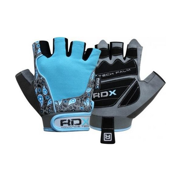 

Перчатки для фитнеса женские RDX Blue р. L