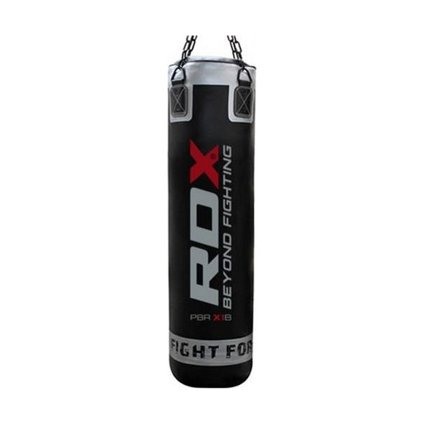 

Боксерский мешок RDX Leather Black 1.4 м, 45-55 кг р. 1,4 метра