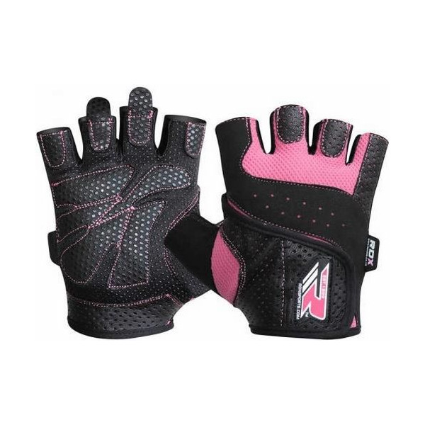 

Перчатки для фитнеса женские RDX Pink р. S