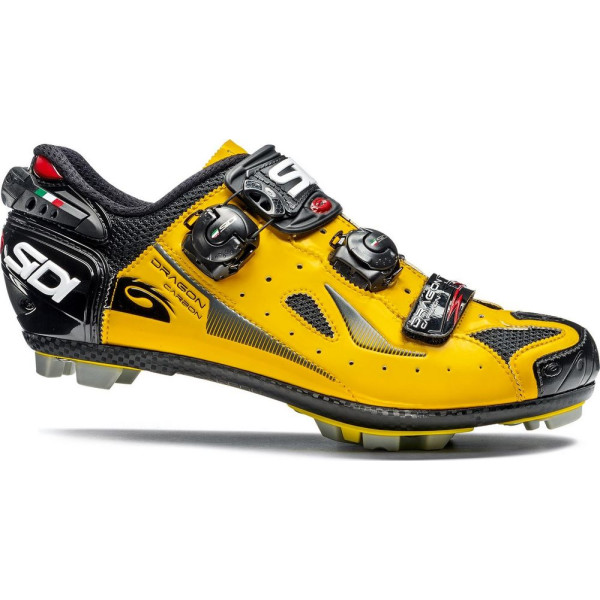 

Велотуфли МТБ Sidi Dragon4 SRS CC Lucido Yellow/Black 41