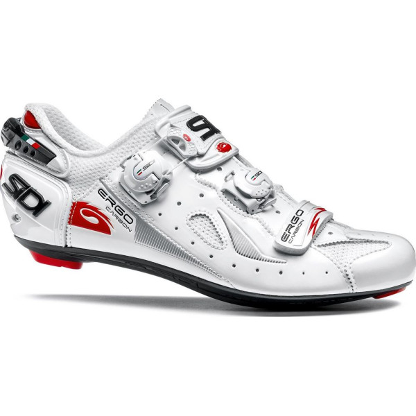 

Велотуфли Шоссе Sidi Ergo 4 Carbon Composite Lucido White/White 40.5