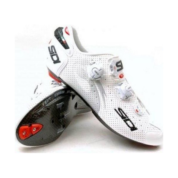 

Велотуфли Шоссе Sidi Wire Carbon Air Lucido White/White 40.5