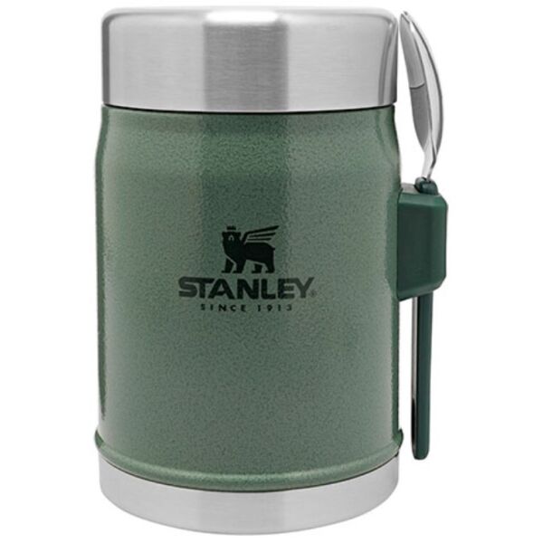 

Термос Stanley пищевой Legendary Classic Hammertone Green 0,4 л (6939236373203)