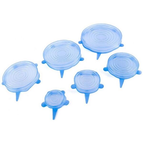 

Силиконовые универсальные крышки Super stretch silicone lids