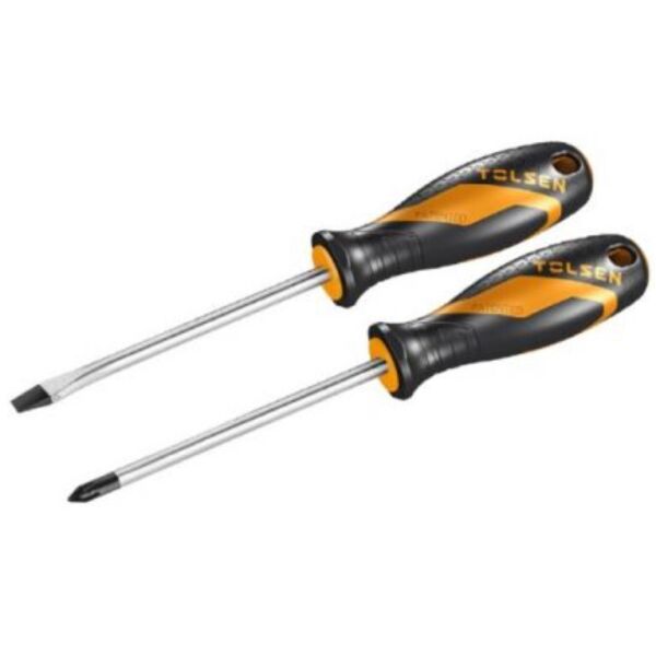 

Набор отверток Tolsen SL6.5/PH2 - 100мм