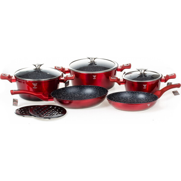 

Набор кастрюль Top Kitchen Deluxe 10 предметов TK00011 Красные