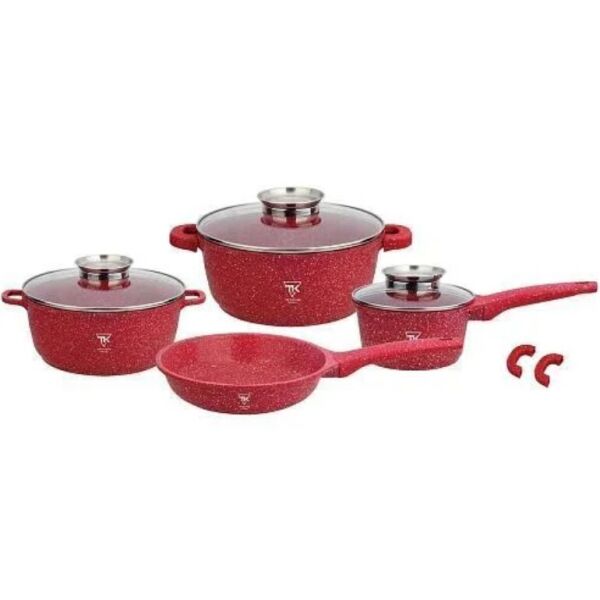 

Набор кухонной посуды из алюминия с мраморным покрытием Top Kitchen TK00075 11 предметов Np
