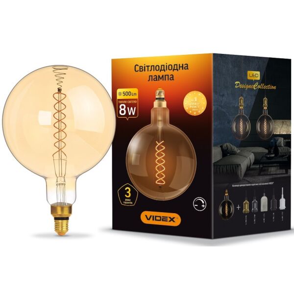 

Лампа филаментная VIDEX G200FASD 8W E27 2200K дим (VL-G200FASD-08272)