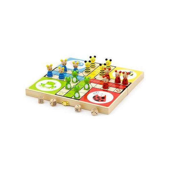 

Деревянная настольная игра Viga Toys Лудо (50064)