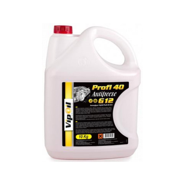 

Антифриз VipOil G12 Profi 40 (красный), 10 л
