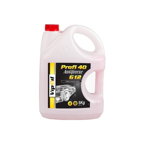 

Антифриз VipOil G12 Profi 40 (красный), 5кг