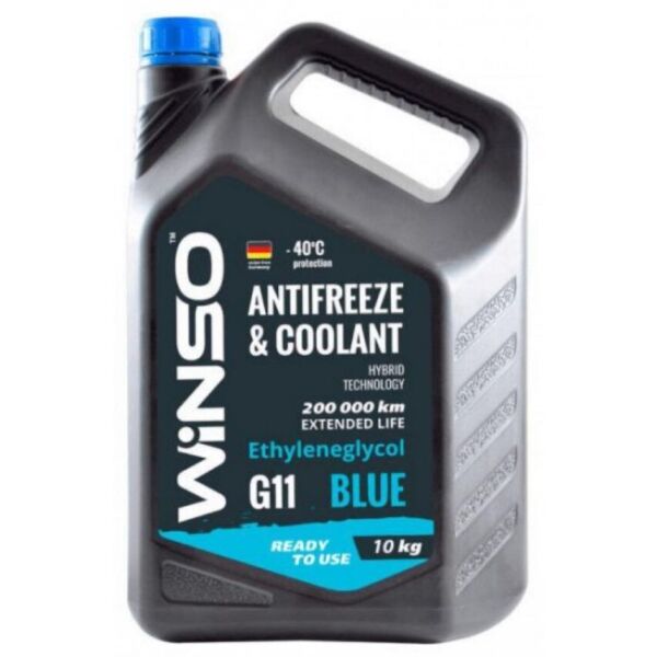 

Антифриз Winso Blue G11-40 10 кг Синий (881080)