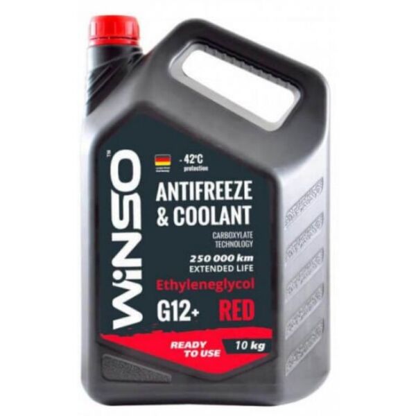 

Антифриз Winso G12+-42 10 кг Красный (881050)