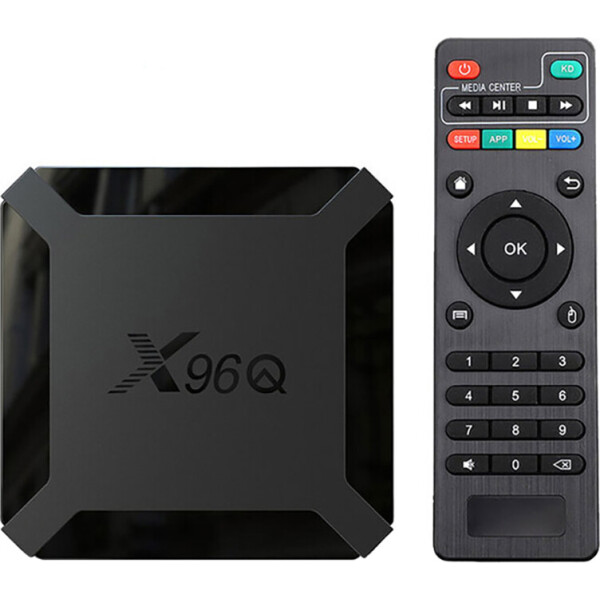 

Приставка Smart TV Медиаплеер X96Q 2гб 16Гб Allwinner H313 Андроид 10