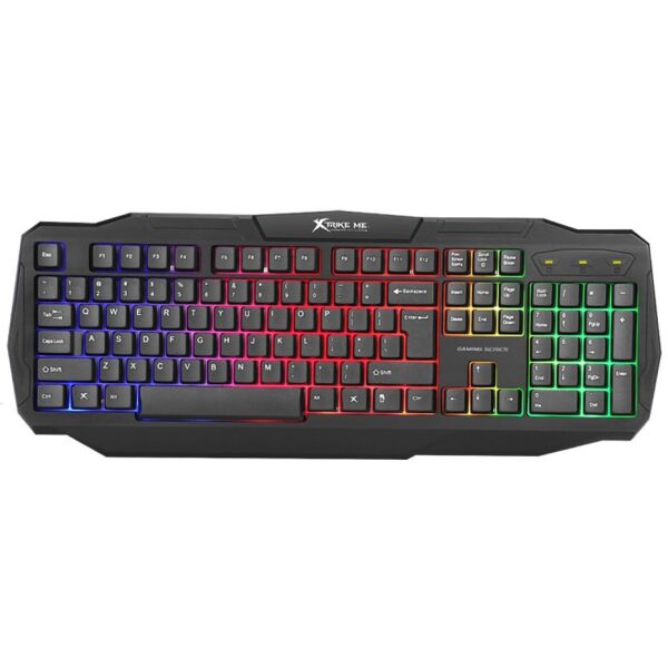 

Мембранная клавиатура XTRIKE ME KB-302 RGB Black