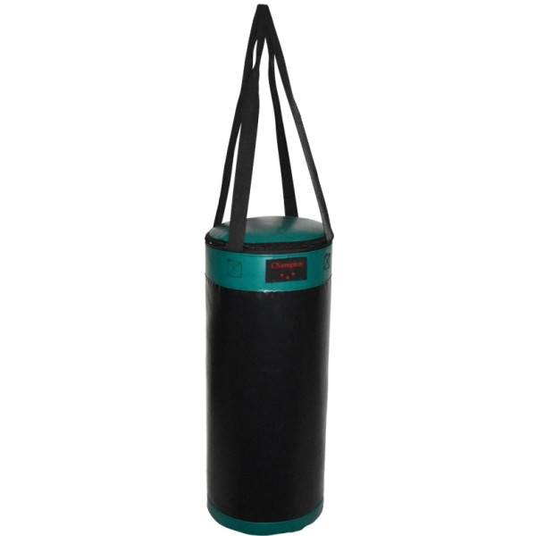 

Мешок боксерский Champion 560 мм*250 мм черно-зеленый ПВХ (А00167 )