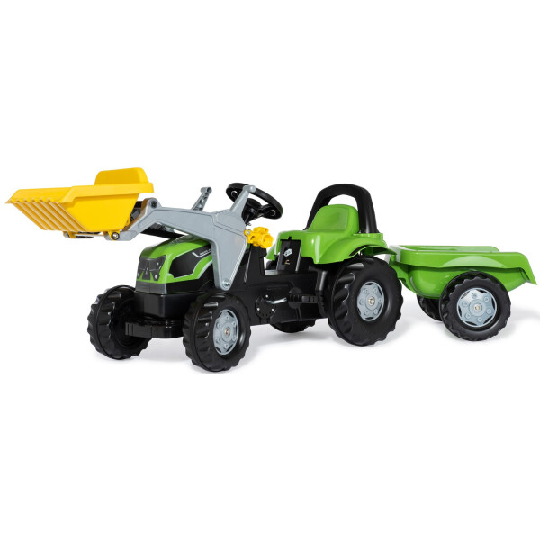 

Веломобиль трактор Rolly Toys rollyKid Deutz-Fahr 5115 G TB зеленый (23196)