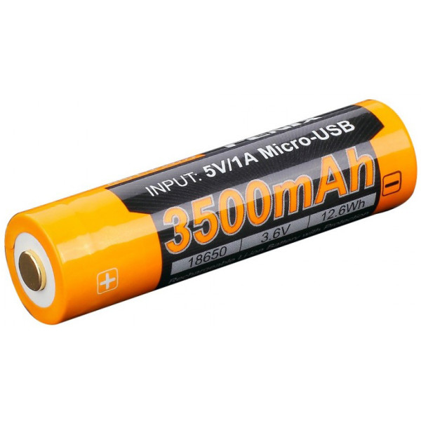 

Аккумулятор 18650 Fenix 3500 mAh ARB-L18-3500U(ARB-L18-3500U)
