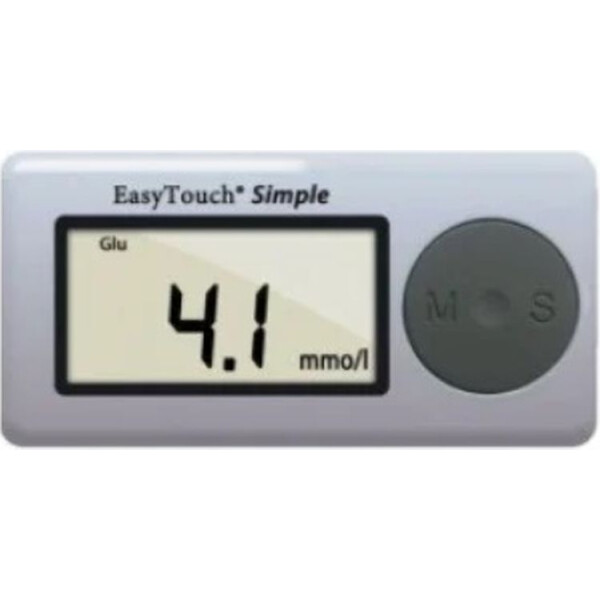 

Глюкометр EasyTouch Simple для измерения уровня глюкозы в крови
