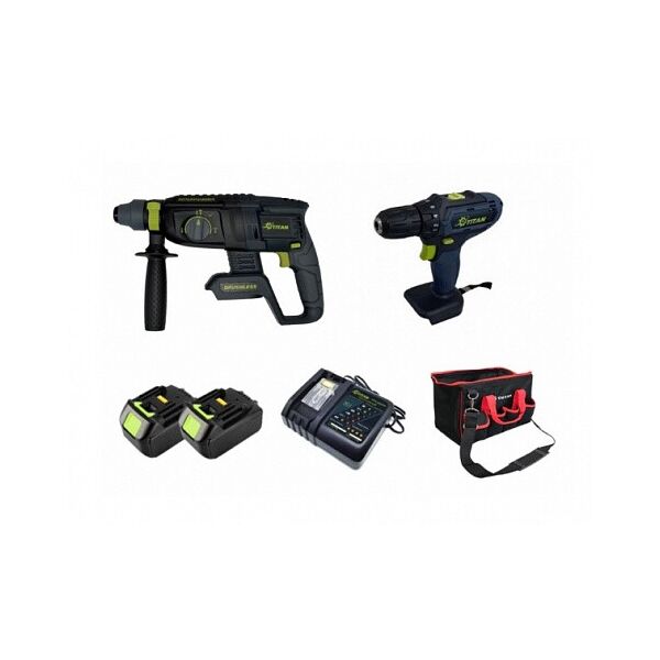 

Перфоратор аккумуляторный Титан PRH 2621B-Core BRUSHLESS set3+BDS21-Core