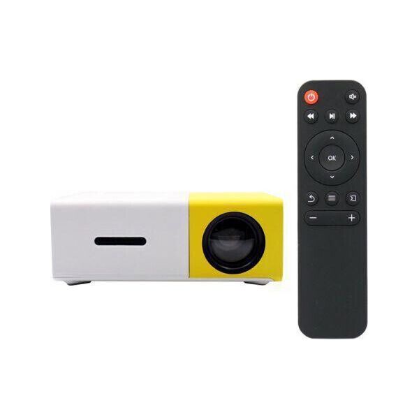 

Проектор YG 300 Led Projector Бело-желтый
