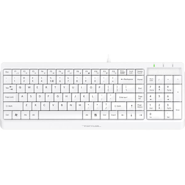 

Клавиатура A4-Tech Fstyler FK15 White USB