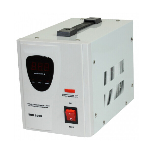 

Стабилизатор напряжения Luxeon SDR-2000 Black