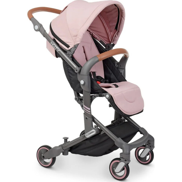 

Детская коляска прогулочная El Camino ME 1068 inCITY Pale Pink