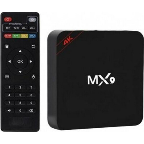 

Smart Tv Box Noisy Mx9 1 Gb + 8 Gb Black