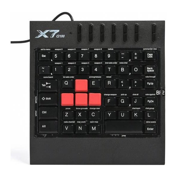 

Клавиатура A4Tech G100 USB (Black)