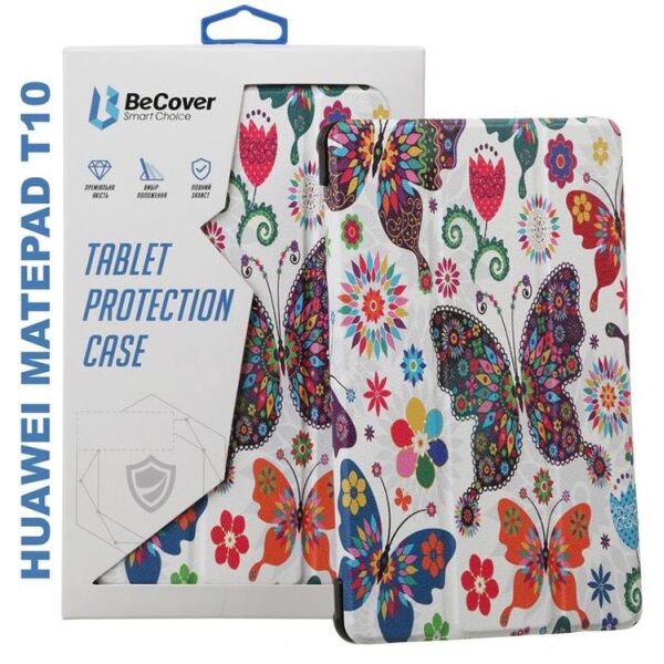 

BeCover Smart Case для Huawei MatePad T10 Butterfly (705927)