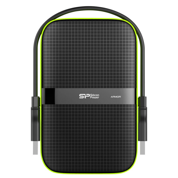 

Внешний жесткий диск Silicon Power Armor A60 4TB Black 2.5" USB 3.1 (SP040TBPHDA60S3K)
