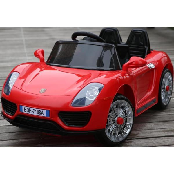 

Электромобиль Tilly Porsche T-7616 Красный