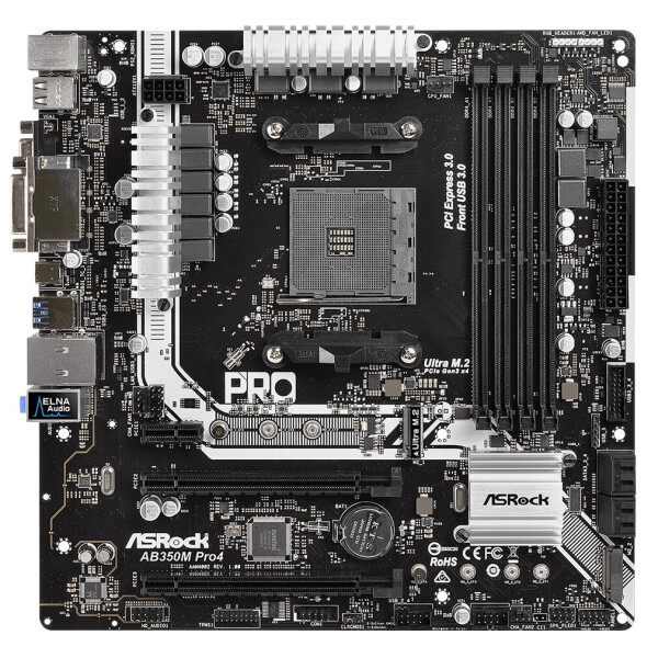 

ASRock AB350M Pro4-F