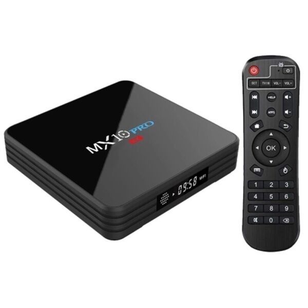 

Приставка Smart TV MX10 Pro TV Box Smart TV 4/32Gb 4K