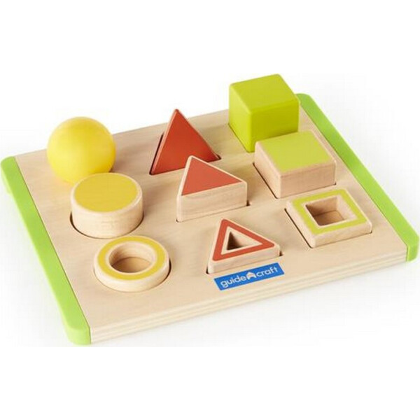 

Деревянный сортер Guidecraft Manipulatives Фигуры в пространстве (G6744)