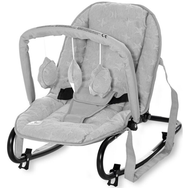 

Шезлонг Lorelli ROCK STAR LUXE (cool grey stars)
