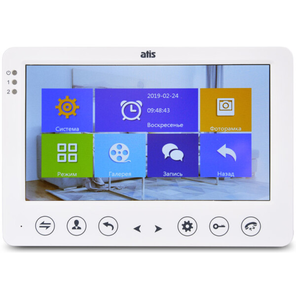 

Видеодомофон ATIS AD-720HD White
