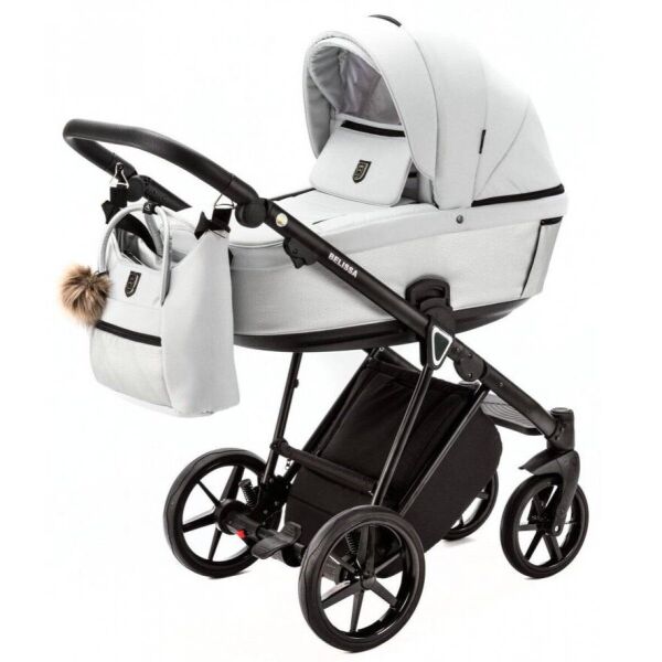 

Коляска универсальная 2 в 1 Adamex Belissa TIP PS-36