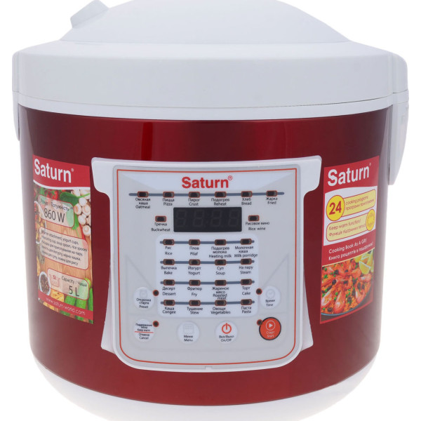 Мультиварка Saturn ST-MC9208Red