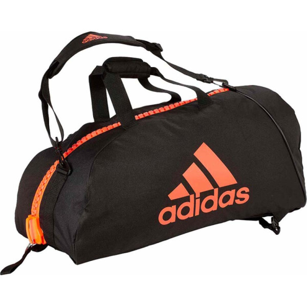 

Спортивная сумка Adidas 2 in 1 Bag "Martial arts" Nylon, adiACC052 Черная с красным (M)