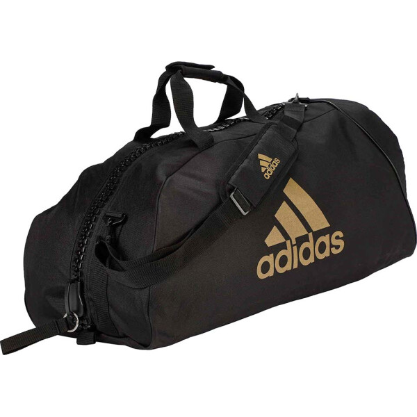 

Спортивная сумка Adidas "Martial arts" Nylon, adiACC052 Черная с золотым (M)