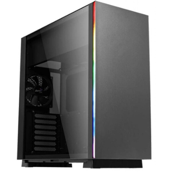

AEROCOOL GLO Tempered Glass RGB Black