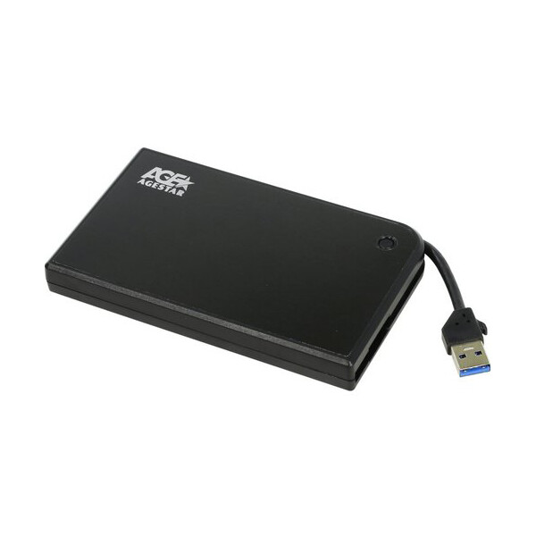 

SSD/HDD 2.5 USB3.0 AgeStar 3UB2A14 (Black) SATA